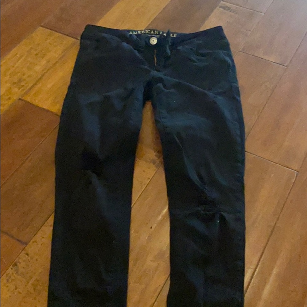 Black skinny jeans